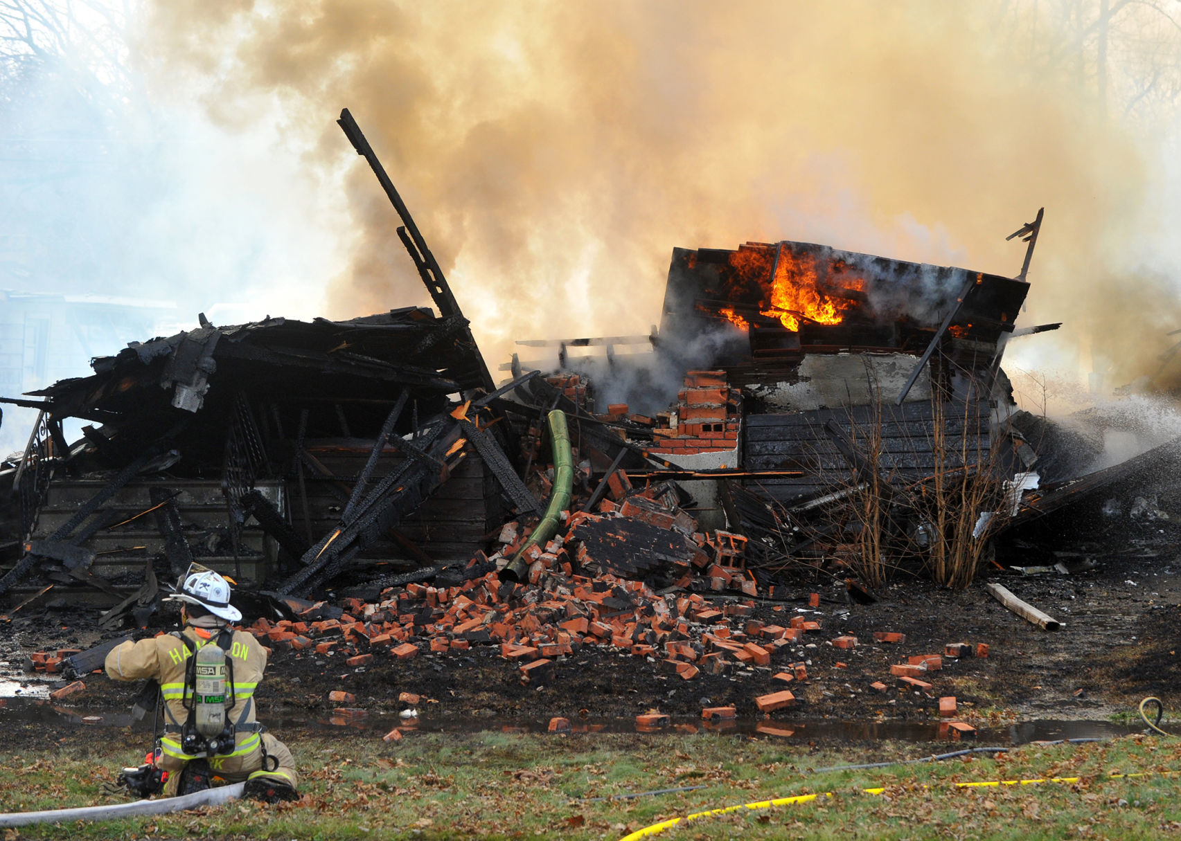 Silvis house fire on 8th street